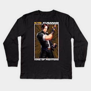 Kyo Kusanagi Kids Long Sleeve T-Shirt